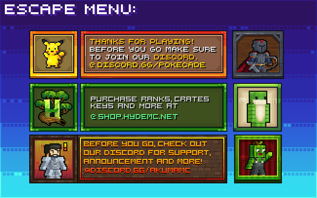 Emote pixel art set